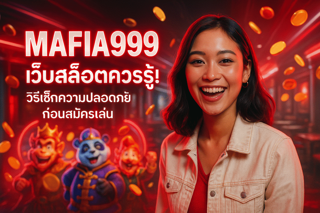 MAFIA999 เว็บสล็อตควรรู้! วิธีเช็กความปลอดภัยก่อนสมัครเล่น