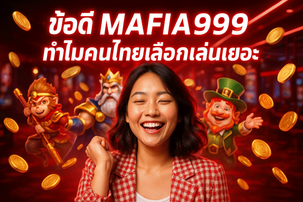 ข้อดี MAFIA999 ทำไมคนไทยเลือกเล่นเยอะ