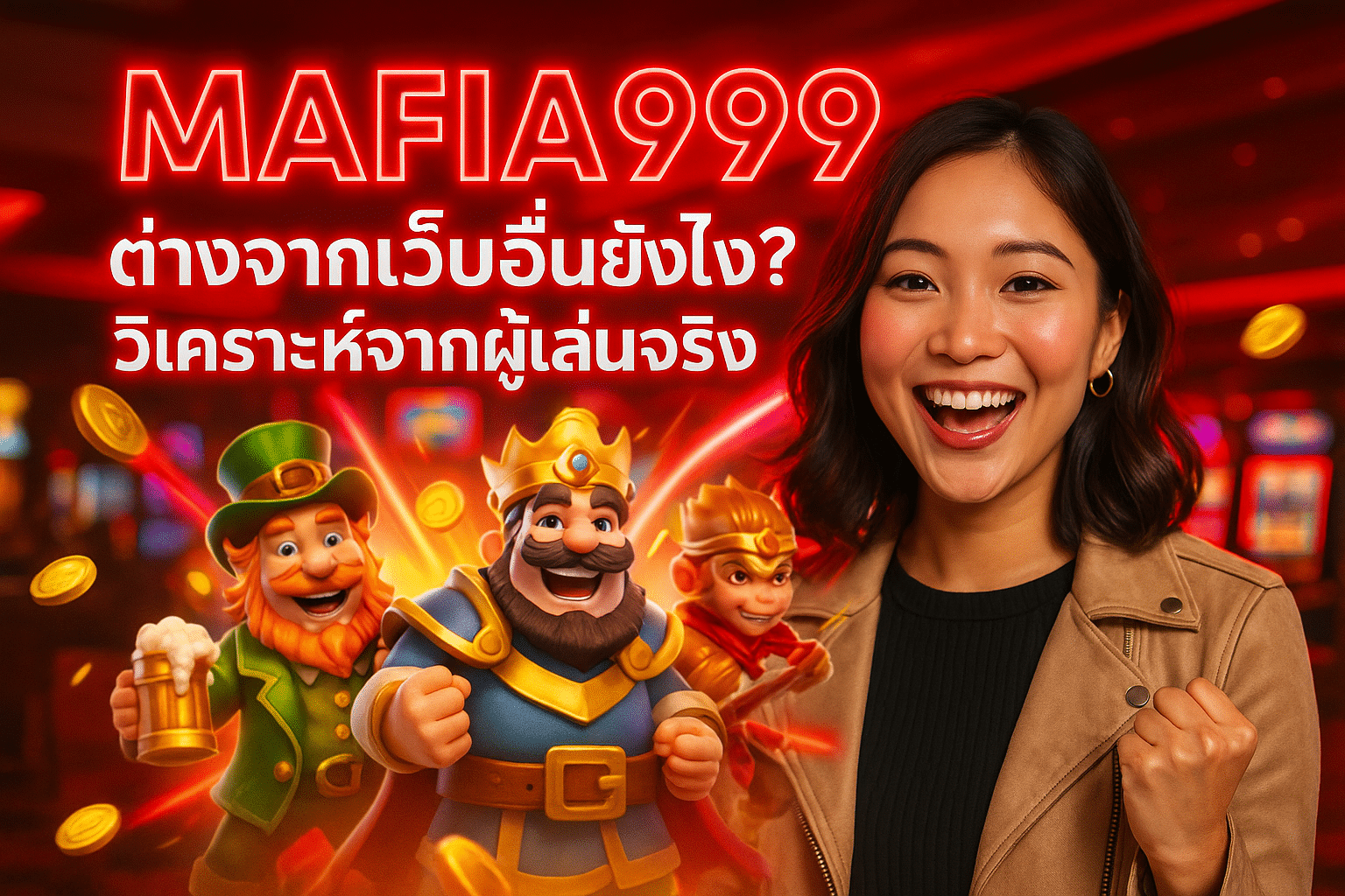 MAFIA999 ต่างจากเว็บอื่นยังไง? วิเคราะห์จากผู้เล่นจริง