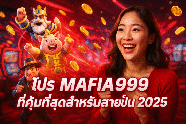 โปร MAFIA999 ที่คุ้มที่สุดสำหรับสายปั่น 2025