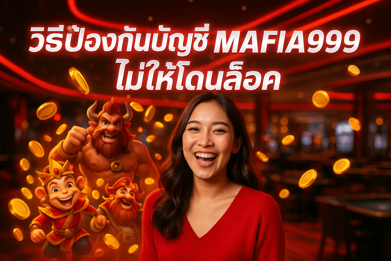 วิธีป้องกันบัญชี MAFIA999 ไม่ให้โดนล็อค